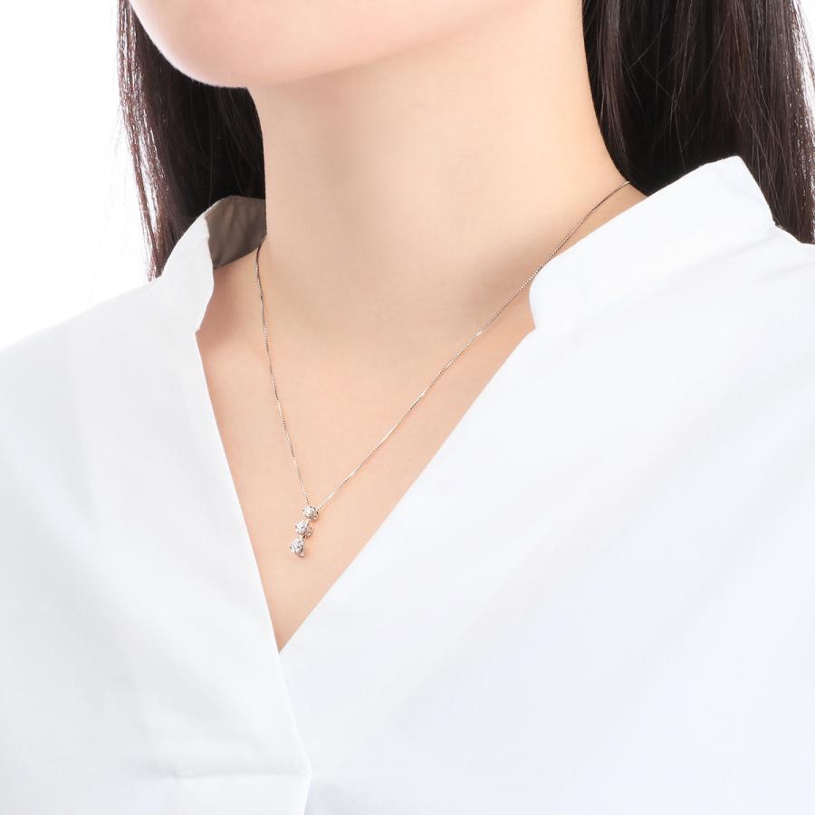 ジュエリーツツミ プラチナダイヤモンドネックレス : ジュエリー ジュエリーツツミ プラチナダイヤモンドネックレス : ジュエリー