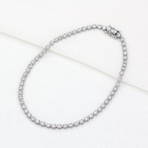 ジュエリーツツミ プラチナダイヤモンドブレスレット : ジュエリー