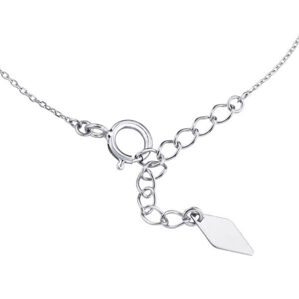 ジュエリーツツミ K18ホワイトゴールドダイヤモンドブレスレット