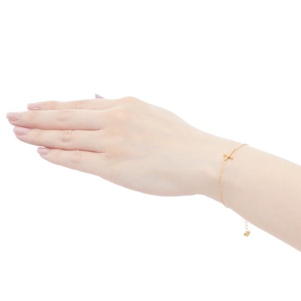 ジュエリーツツミ K10イエローゴールドブレスレット : ジュエリー