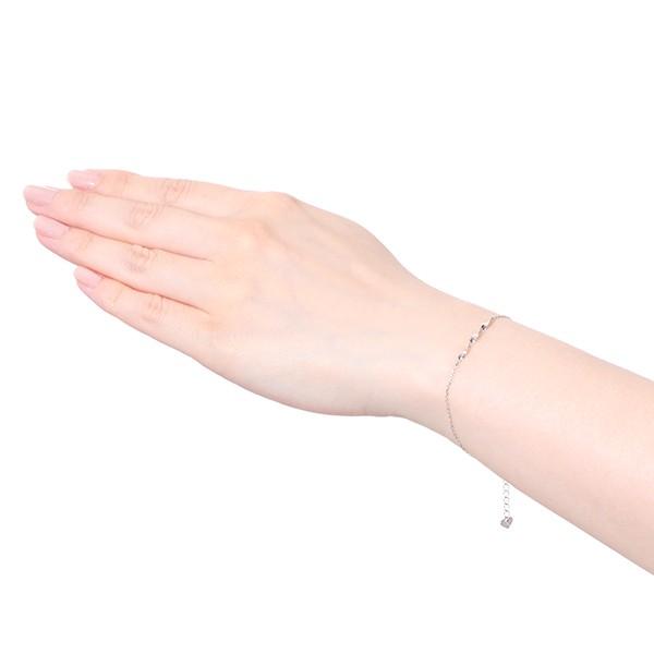 K10ホワイトゴールドブレスレット : rbl472 : ジュエリーツツミ Yahoo  