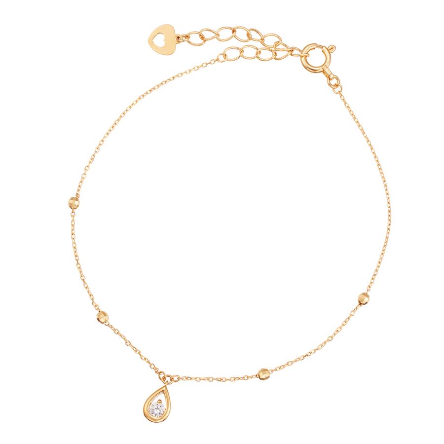 K18イエローゴールドダイヤモンドブレスレット