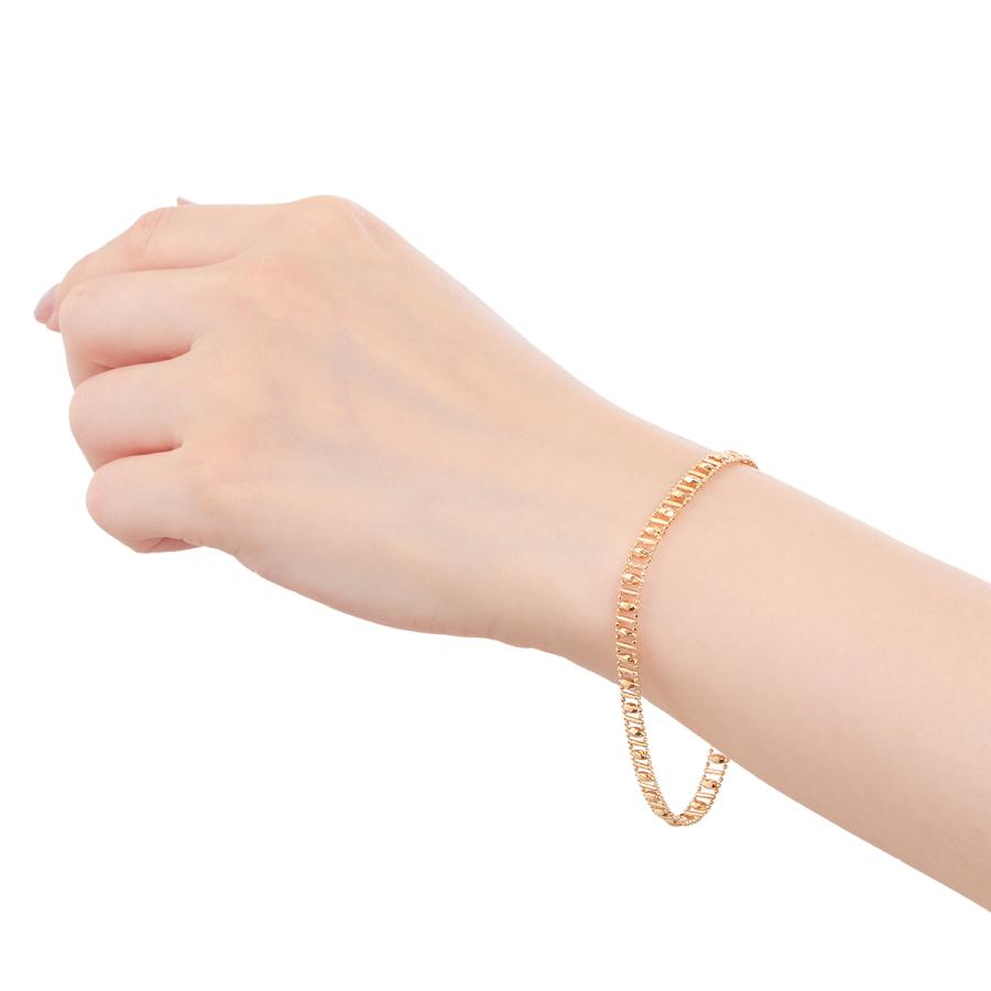 ジュエリーツツミ K18イエローゴールドブレスレット