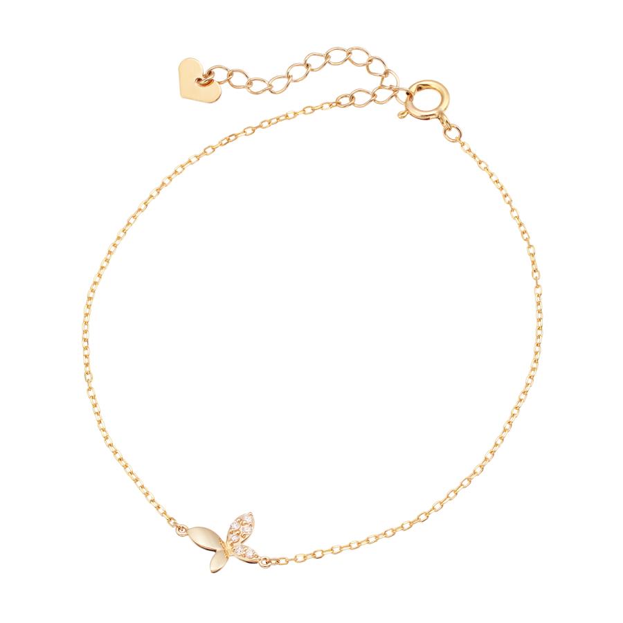 ジュエリーツツミ K10イエローゴールドダイヤモンドブレスレット