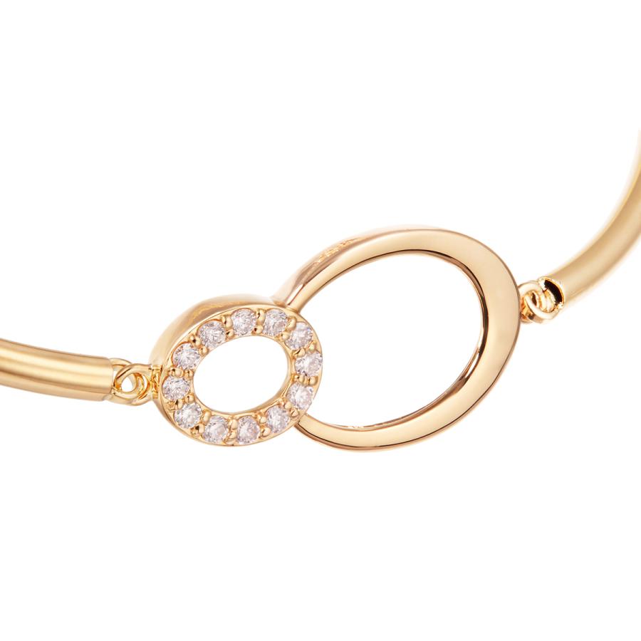 ジュエリーツツミ K18イエローゴールドダイヤモンドブレスレット