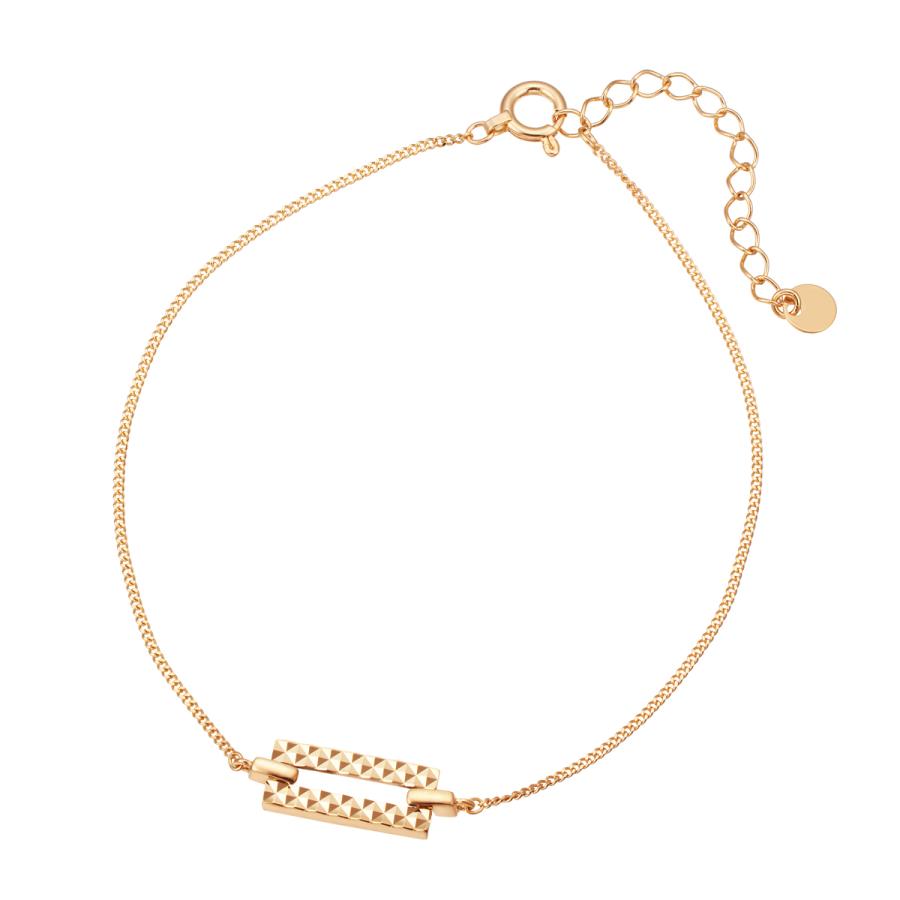 ジュエリーツツミ K18イエローゴールドブレスレット : ジュエリー