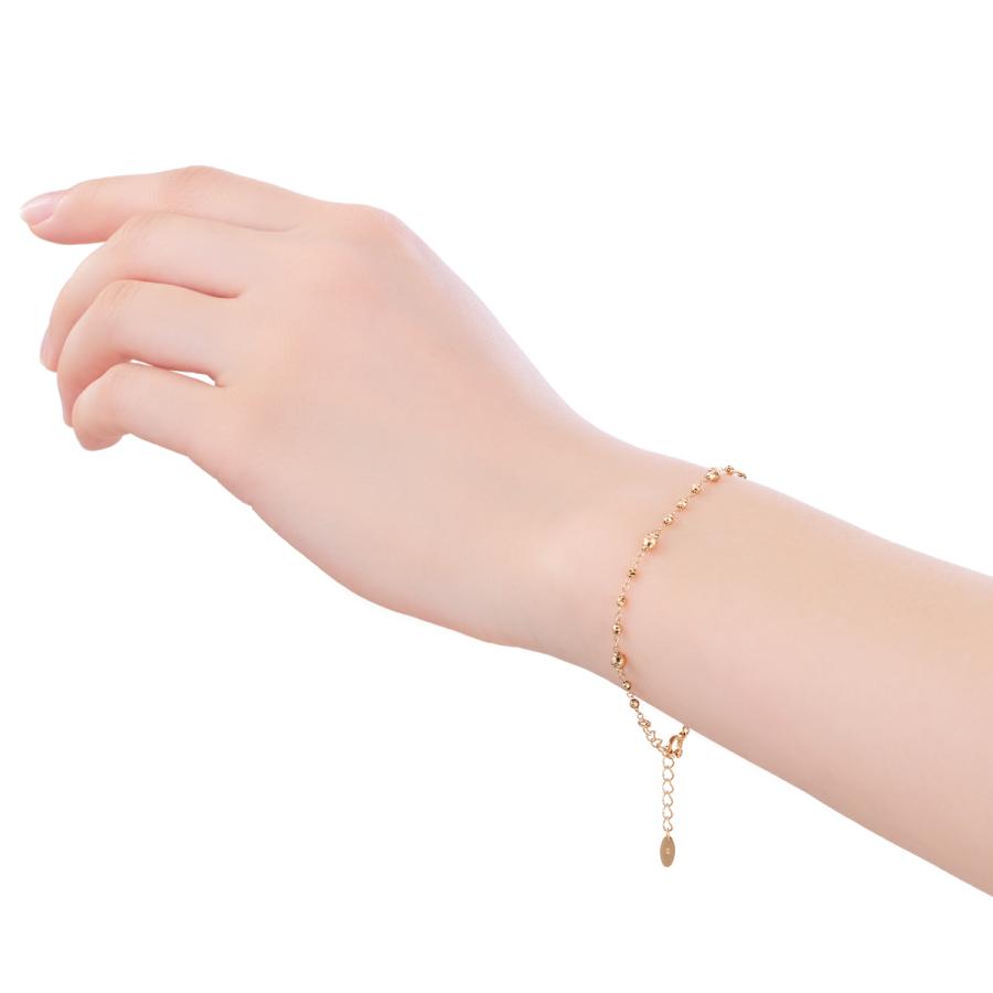 ジュエリーツツミ K18イエローゴールドブレスレット : ジュエリー