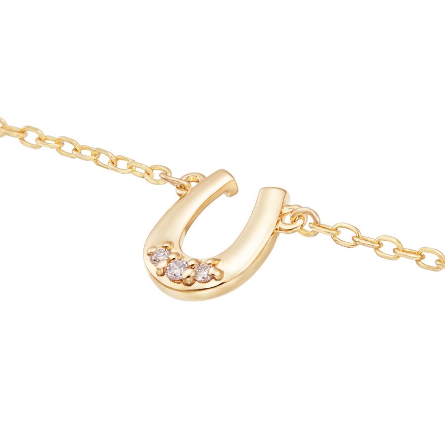 ジュエリーツツミ K10イエローゴールドダイヤモンドブレスレット