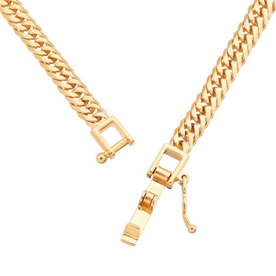 ジュエリーツツミ K18イエローゴールドダイヤモンドブレスレット