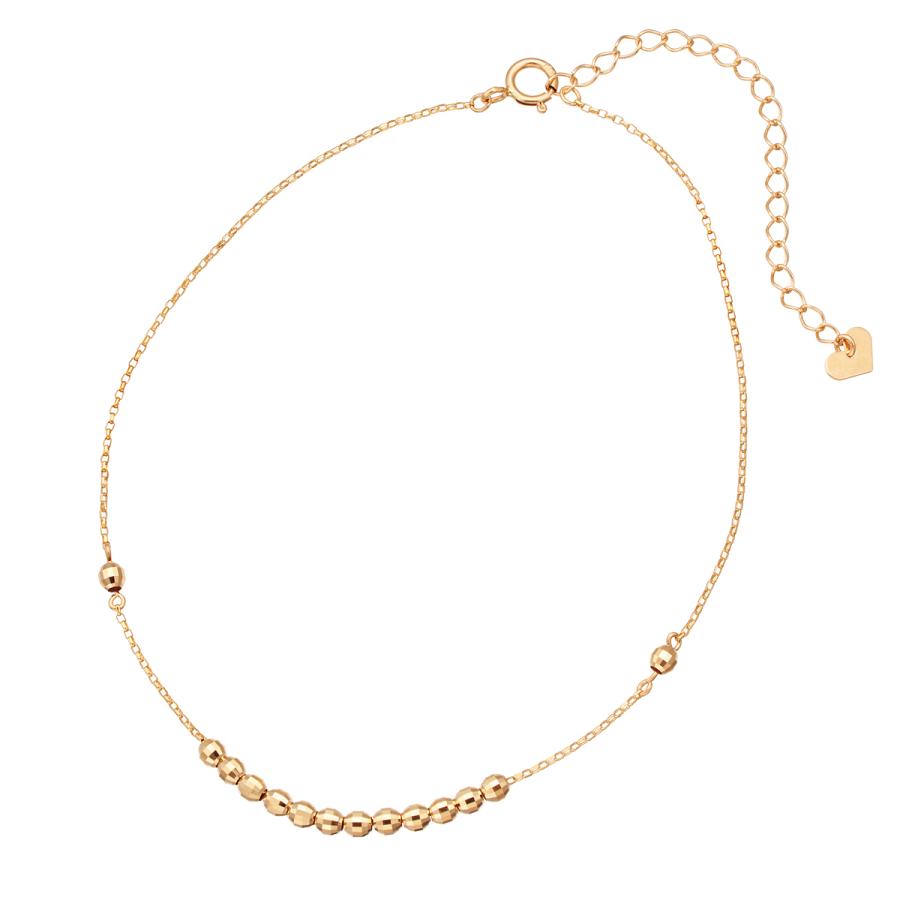 ジュエリーツツミ K18イエローゴールドアンクレット : ジュエリー