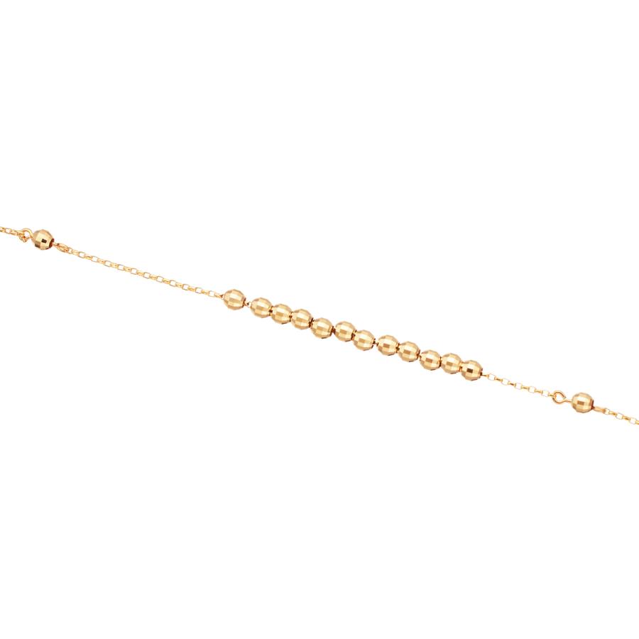 ジュエリーツツミ K18イエローゴールドアンクレット : ジュエリー