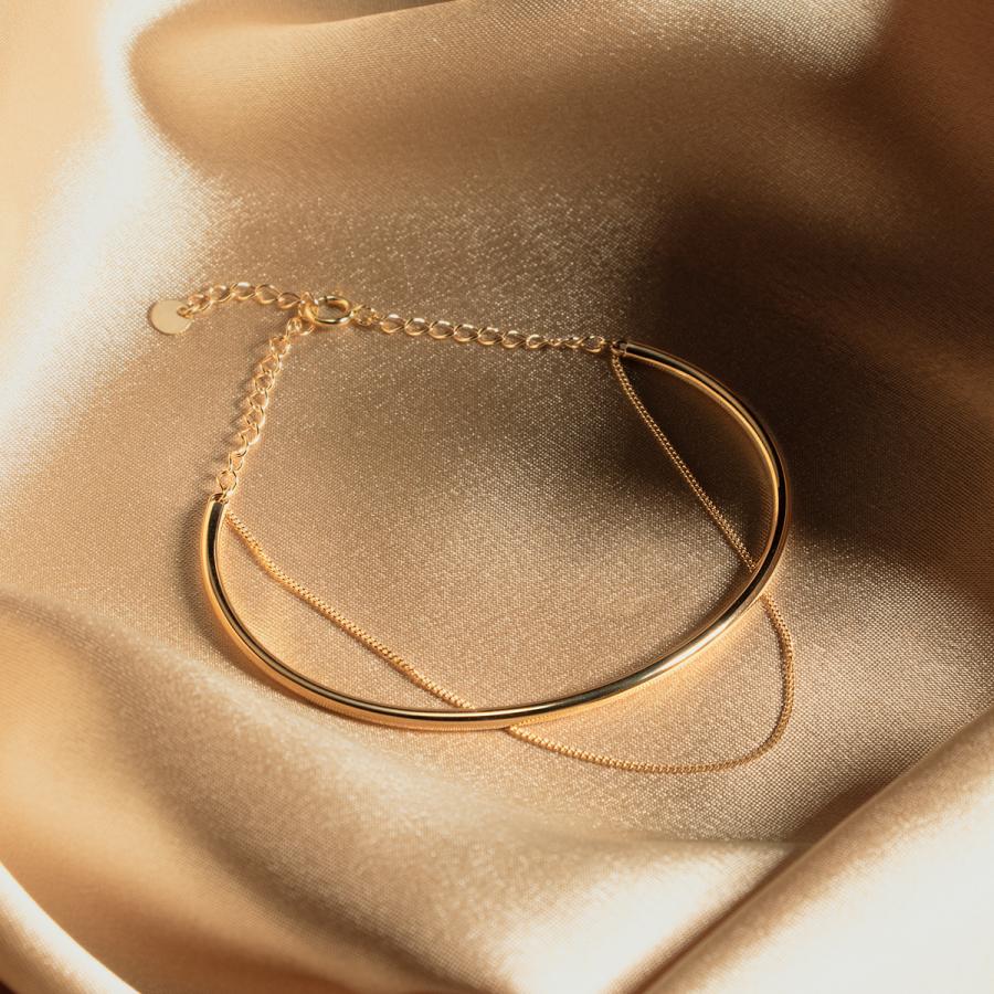 ジュエリーツツミ K10イエローゴールドブレスレット : ジュエリー