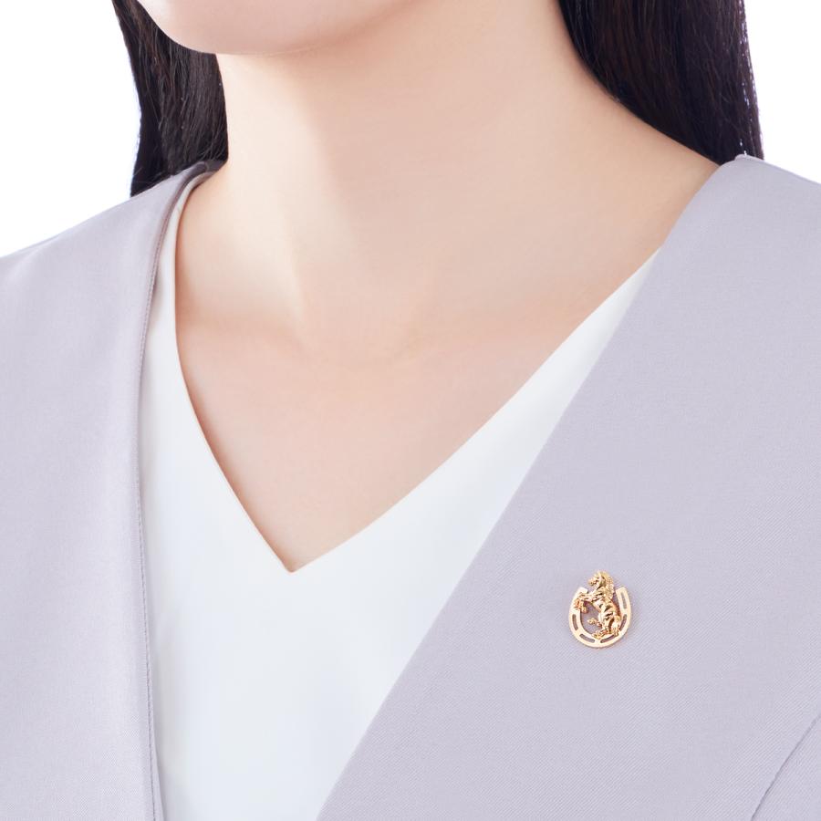 ジュエリーツツミ K18イエローゴールドブローチ : ジュエリーツツミ