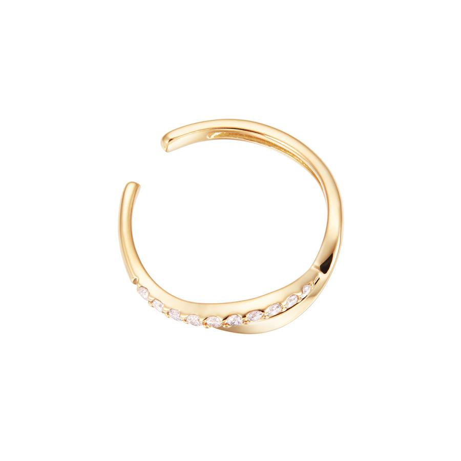 ローボード K10イエローゴールドダイヤモンドイヤーカフ（片側） 【A1657256900】(10400円)