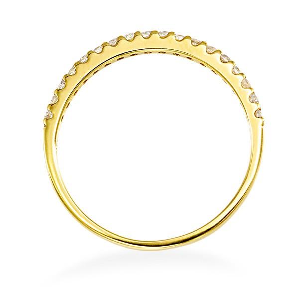 【2026年1月8日以降の発送予定】 K18イエローゴールドダイヤモンドリング 【3426044554】(21500円)