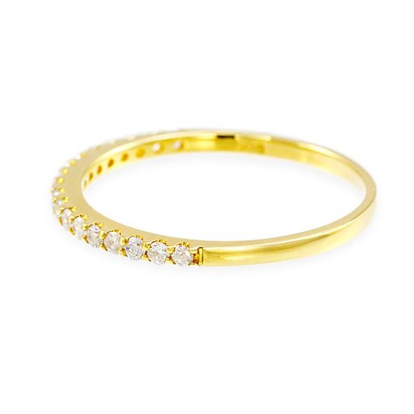 【2026年1月8日以降の発送予定】 K18イエローゴールドダイヤモンドリング 【3426044554】(21500円)