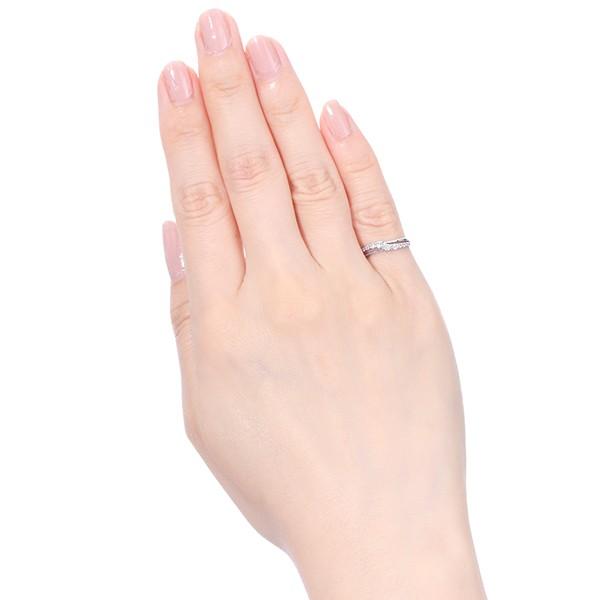 【値下げ⭕️】 プラチナダイヤモンドリング（ピンキーリング） 【6329819156】(23000円)