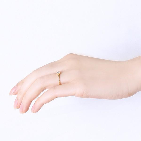 【〜6/6まで出品】 K18イエローゴールドダイヤモンドリング 【SK5903243045】(21450円)