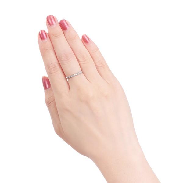 K10ホワイトゴールドダイヤモンドリング 