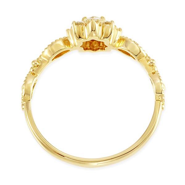 ★レア物 新品未開封 K18イエローゴールドダイヤモンドリング 【RIZ6976557898】(25350円)