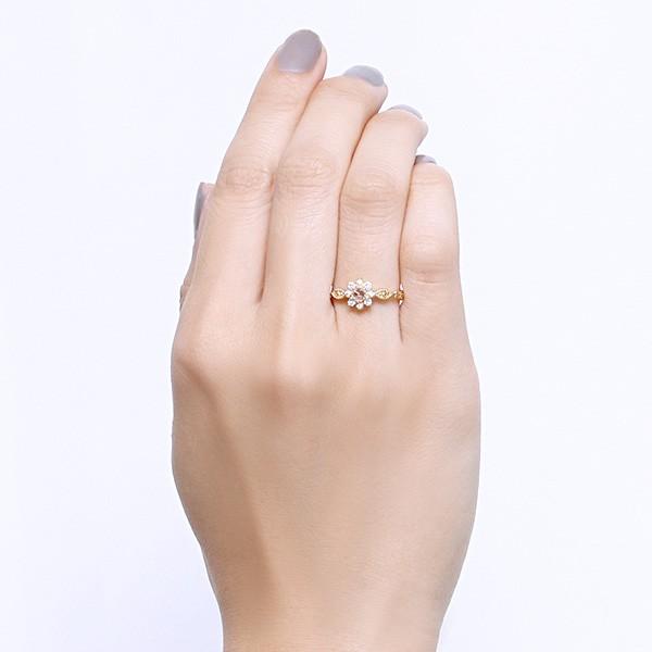 ★レア物 新品未開封 K18イエローゴールドダイヤモンドリング 【RIZ6976557898】(25350円)