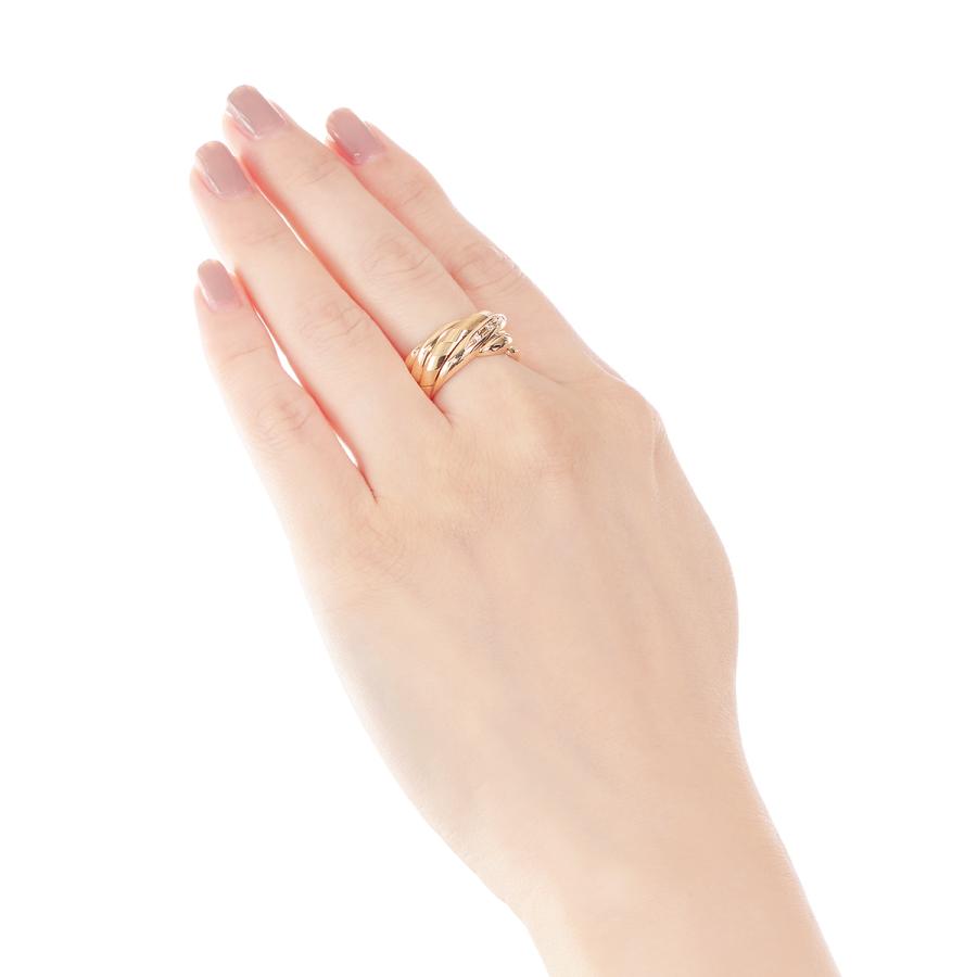 【美品】 K10イエローゴールドダイヤモンドリング 【5903232320】(21450円)