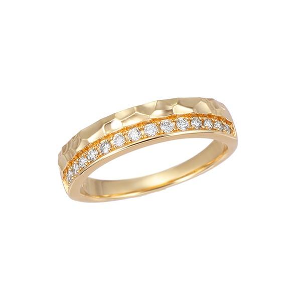 K18イエローゴールドダイヤモンドリング(35880円)