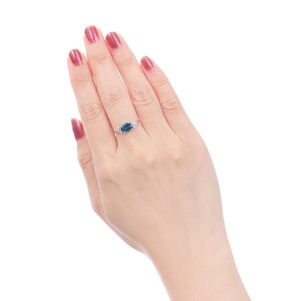 TSUTSUMI K10YG ロンドンブルートパーズ リング K10イエローゴールドロンドンブルートパーズリング(RFR079-002