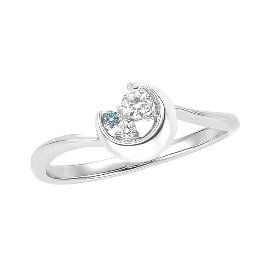 極美品ジュエリーツツミ プラチナダイヤモンドリング11号