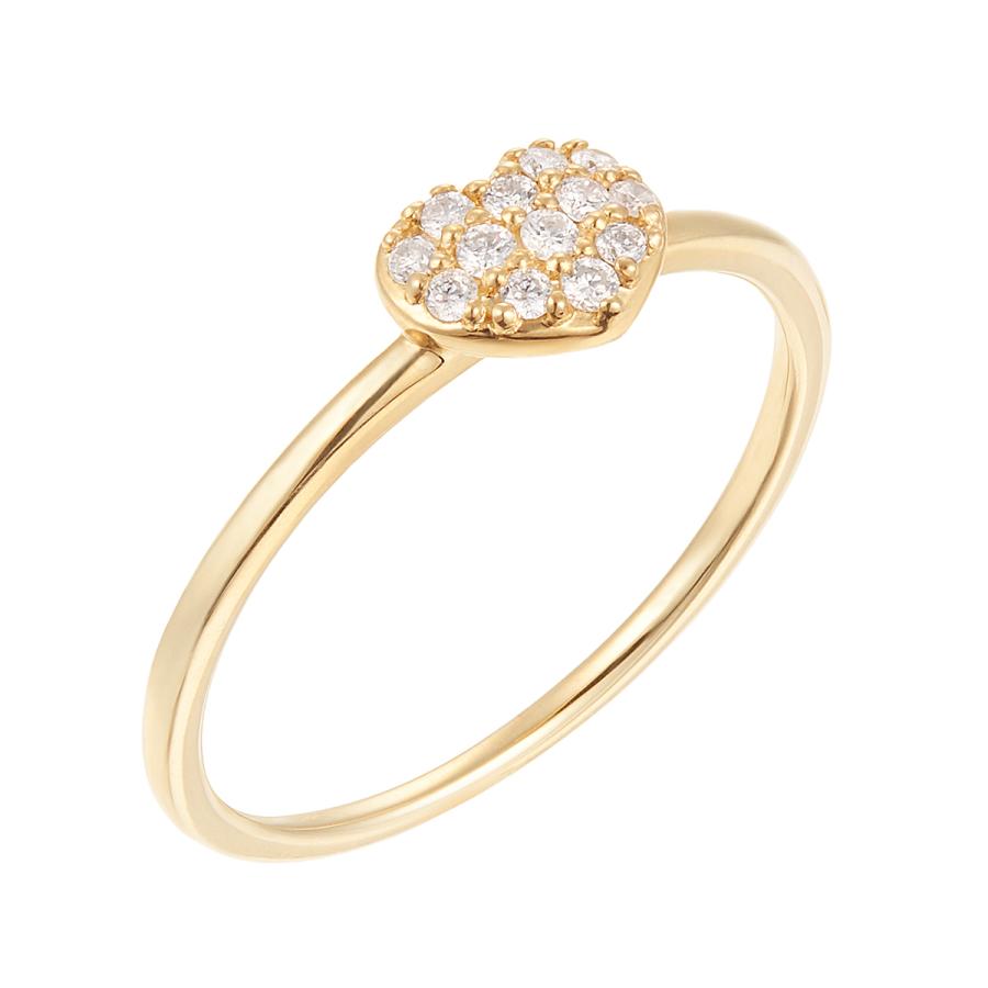 ジュエリーツツミ K10イエローゴールドダイヤモンドリング