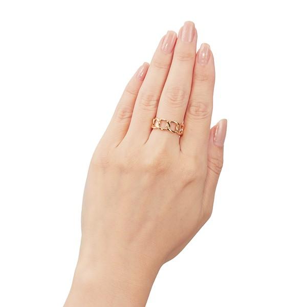 【正規品】 K18イエローゴールドリング 【S1029273554】(37400円)