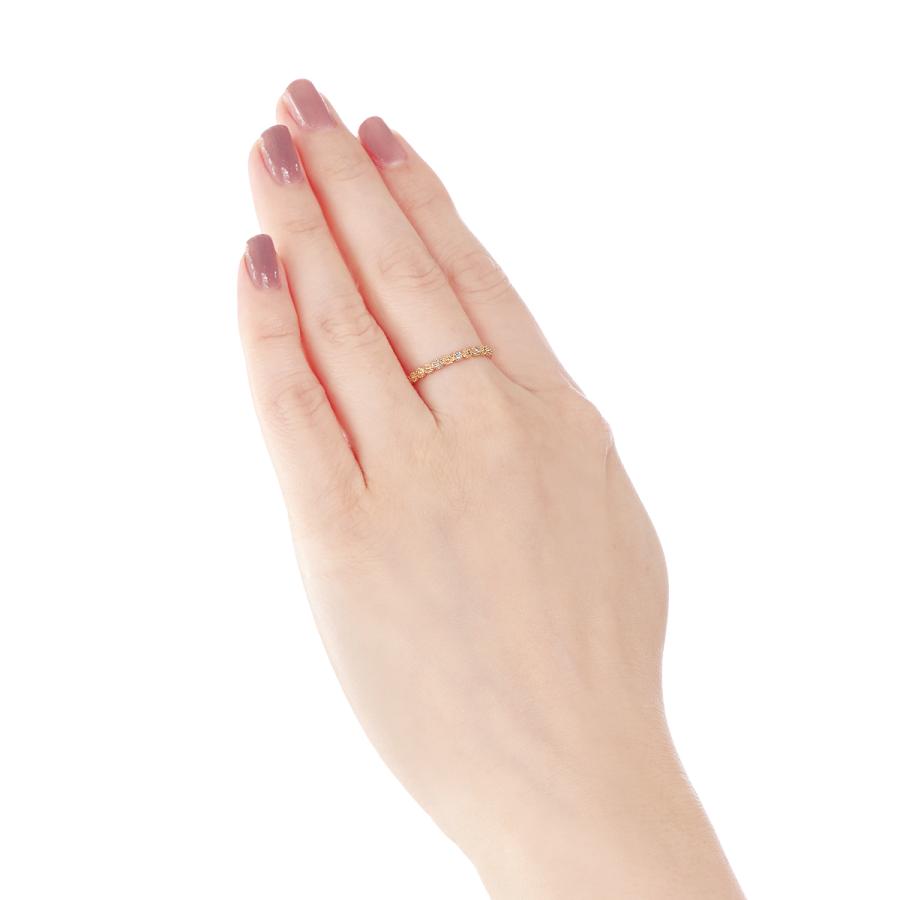 ジュエリーツツミ K10イエローゴールドダイヤモンドリング