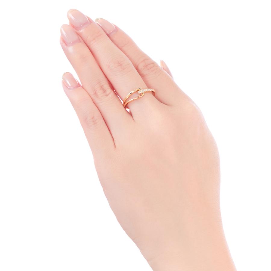 ジュエリーツツミ K10イエローゴールドダイヤモンドリング