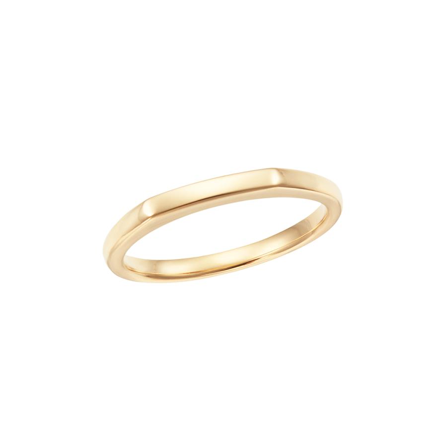 ジュエリーツツミ K10イエローゴールドリング（ピンキーリング