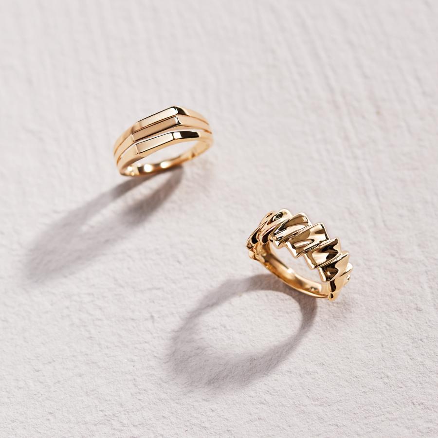 ジュエリーツツミ K18イエローゴールドリング : ジュエリーツツミ