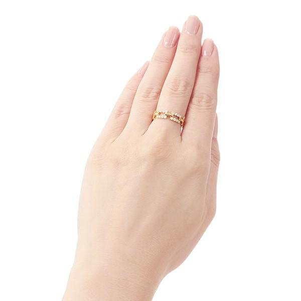 高評価続出！ K18イエローゴールドダイヤモンドリング 【KUE1032022571】(37500円)