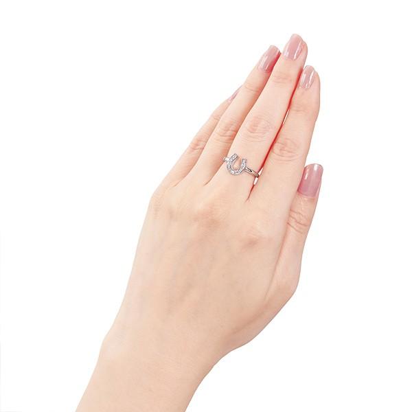 K10ホワイトゴールドダイヤモンドリング 