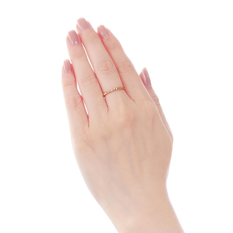 ［即日発送］ K18イエローゴールドリング 【Q2310508513】(14500円)