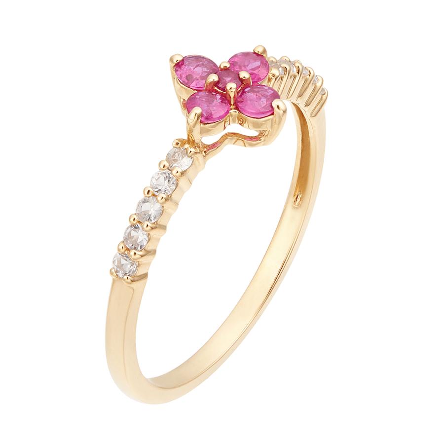 K10イエローゴールド ルビー リングtsutsumi K10イエローゴールドルビーリング(RFR331-002)|TSUTSUMI（ジュエリー