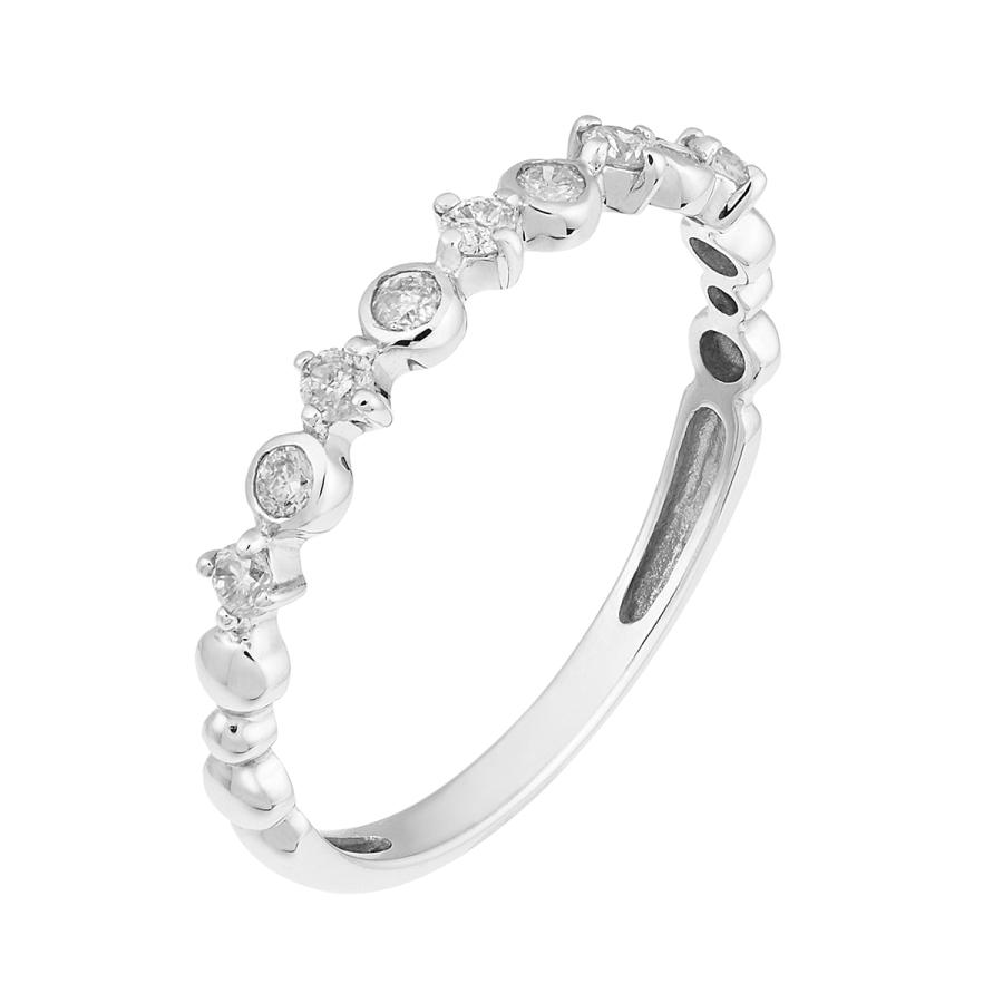 K10ホワイトゴールドダイヤモンドリング10.5号 ジュエリーツツミ K10ホワイトゴールドダイヤモンドリング