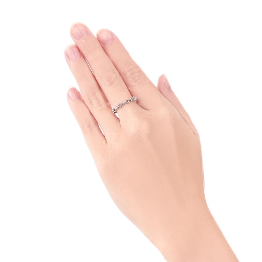 ジュエリーツツミ K10ホワイトゴールドリング : ジュエリーツツミ