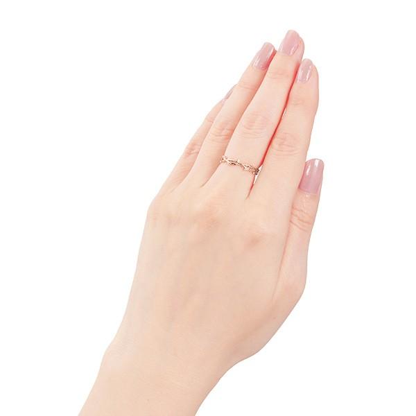 【早い者勝ち】 K10ピンクゴールドダイヤモンドリング 【1553606688】(9750円)