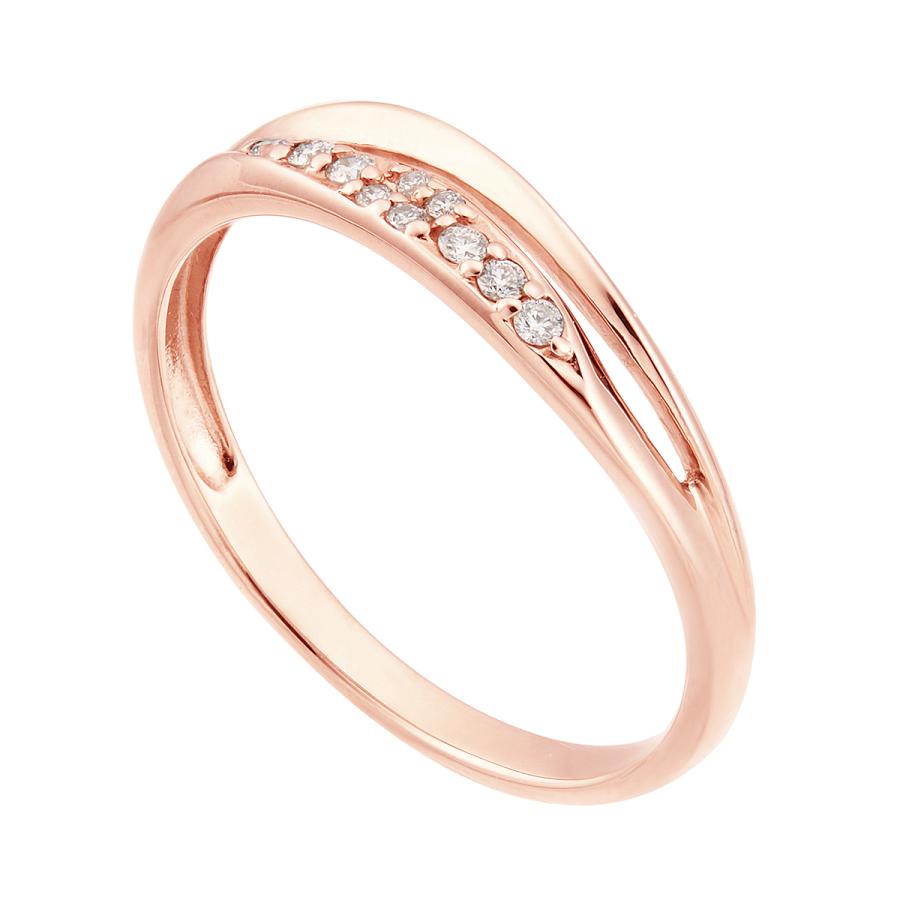 ジュエリーツツミ K10ピンクゴールドダイヤモンドリング : ジュエリー