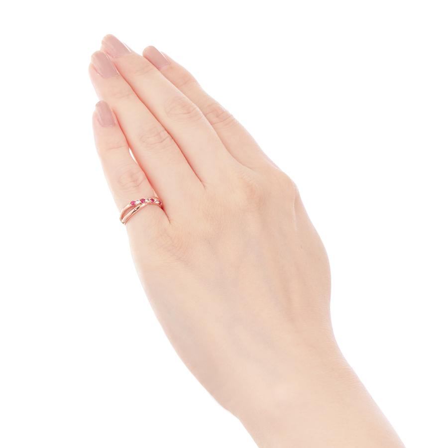 【早い者勝ち】 Ｋ10ピンクゴールドルビーリング（ピンキーリング） 【1967900417】(12350円)