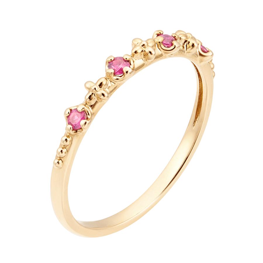 K10イエローゴールドルビーリング ジュエリーツツミ K10イエローゴールドルビーリング