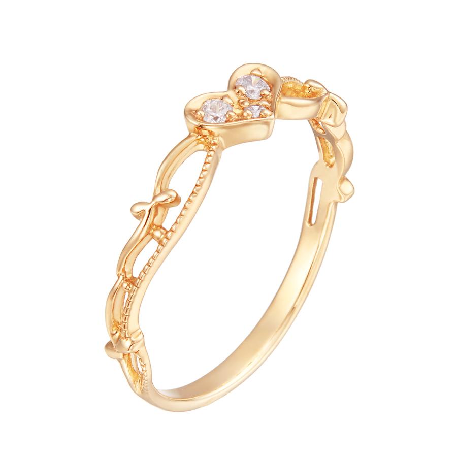 ジュエリーツツミ K10イエローゴールドダイヤモンドリング