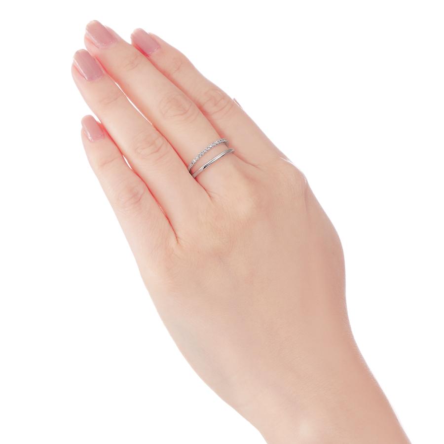 新品未使用！ プラチナダイヤモンドリング 【MYK1073294060】(39000円)