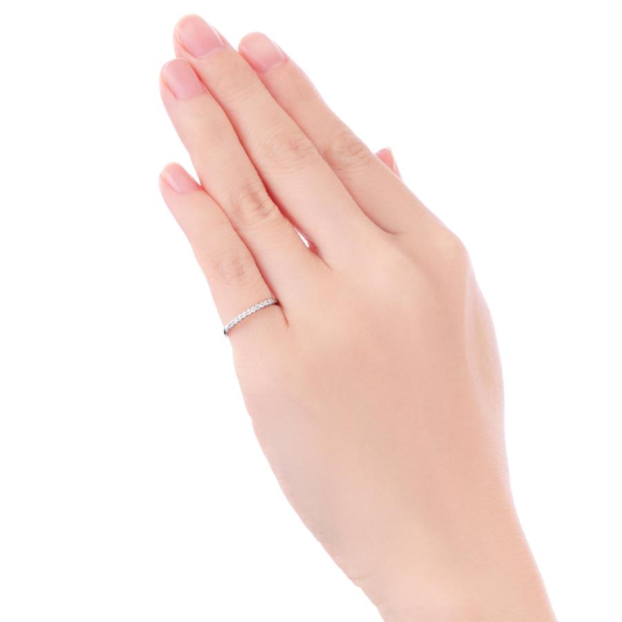 ジュエリーツツミ プラチナダイヤモンドリング（ピンキーリング