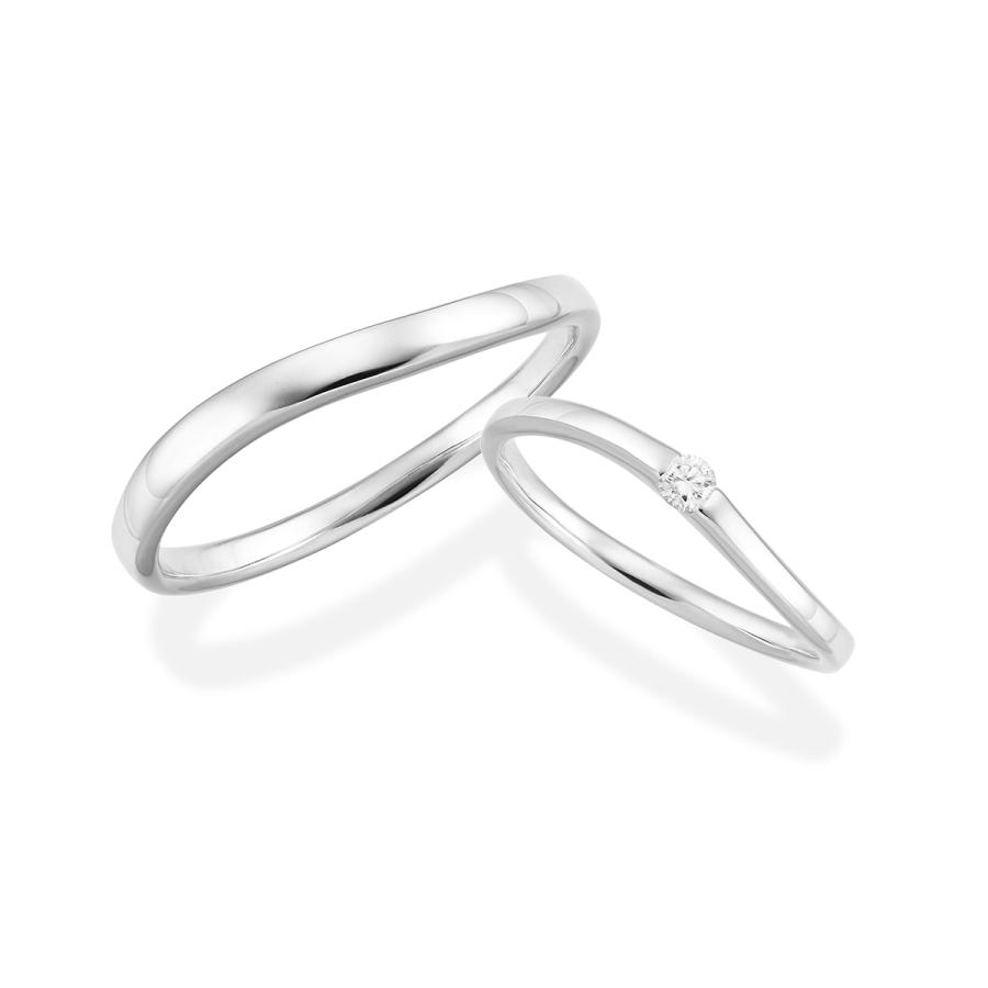 ジュエリーツツミ K14ホワイトゴールドペアリング : ジュエリーツツミ