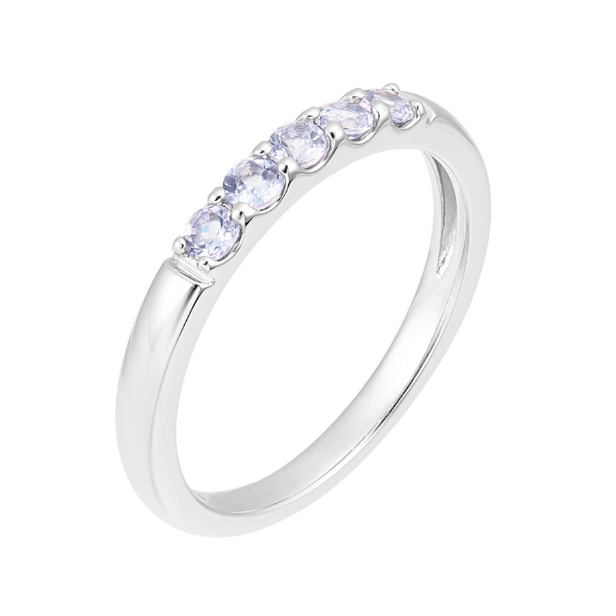 ジュエリーツツミ K10ホワイトゴールドタンザナイトリング（ピンキー